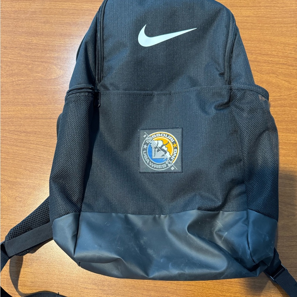 Nike Black Athletic Backpack with Classic Design